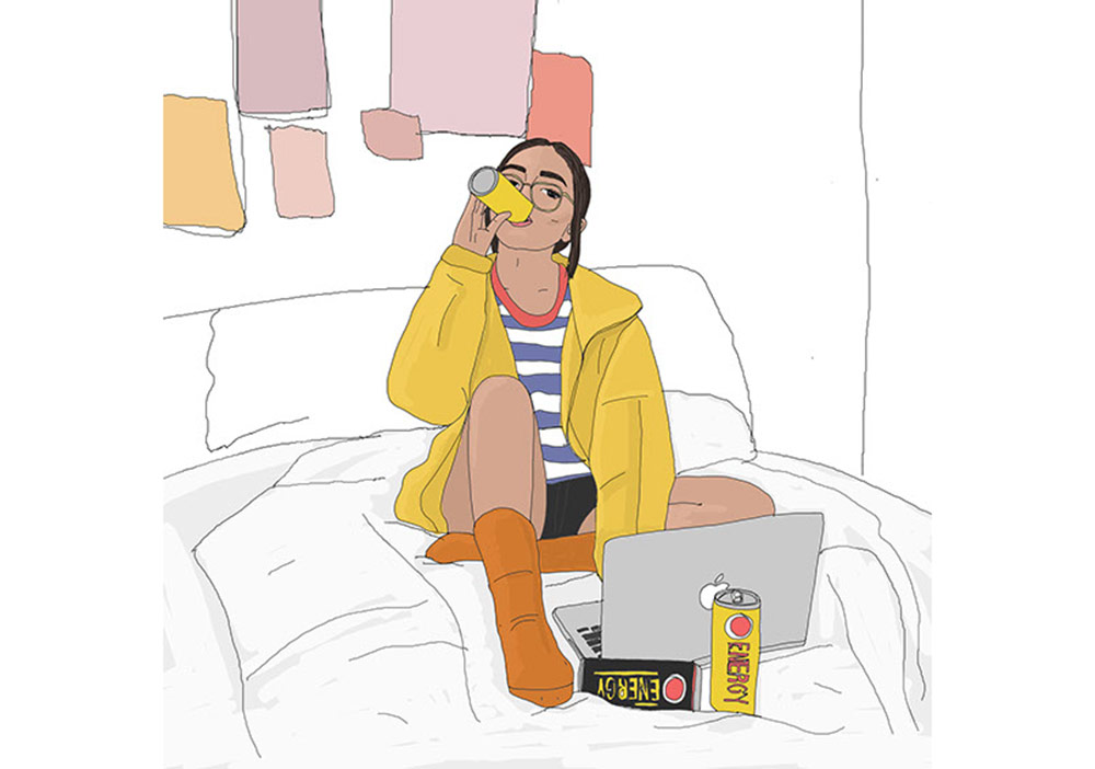 Kalabalık Şehirler İçin İllüstrasyonlar