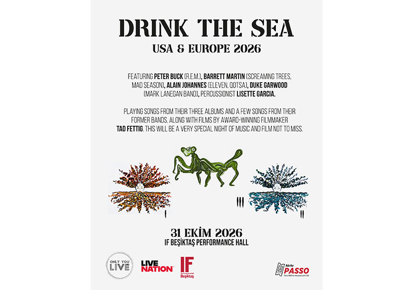 Drink The Sea, 31 Ekim’de IF Performance Hall Beşiktaş’ta
