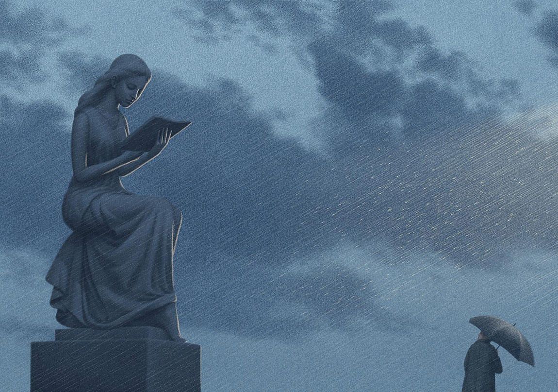 Minimal İllüstrasyonlara Melankolik Dokunuş