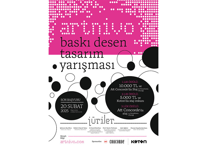 Artnivo Baskı Desen Tasarım Yarışması İçin Başvurular Başladı