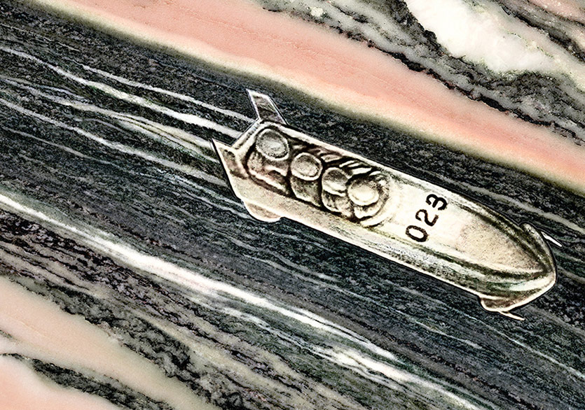 Mermer Üzerinde Kış Olimpik Sahneleri