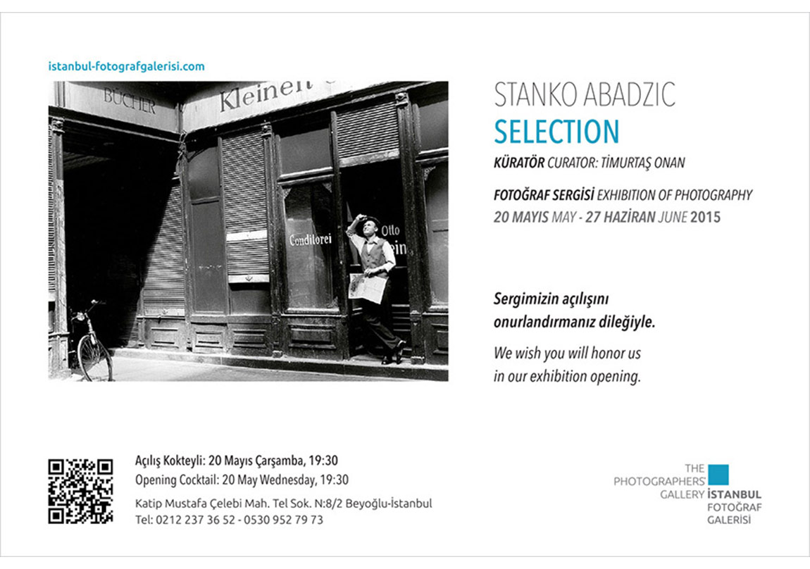 Stanko Abadzic İstanbul Fotoğraf Galerisi'nde