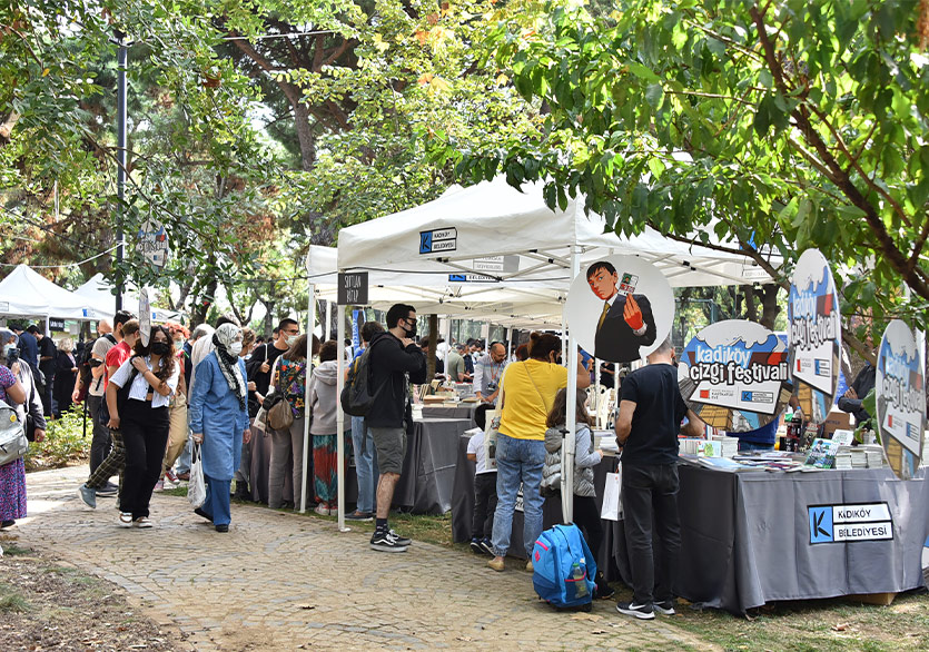 Kadıköy Çizgi Festivali 23 - 25 Eylül’de Kadıköy Yoğurtçu Parkı’nda