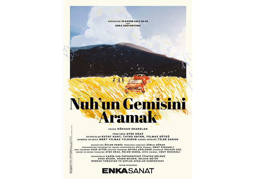 “Nuh’un Gemisini Aramak” Oyunu Prömiyere Hazırlanıyor