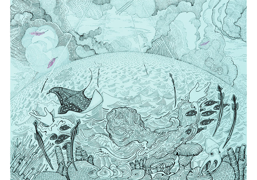 Tuba Şamlı’nın İlk Kişisel Sergisi “The Drowned Gods” x-ist’te 