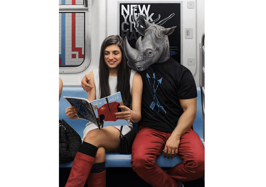 New York Metrosunda Arz-ı Endam Eden Hayvanlar