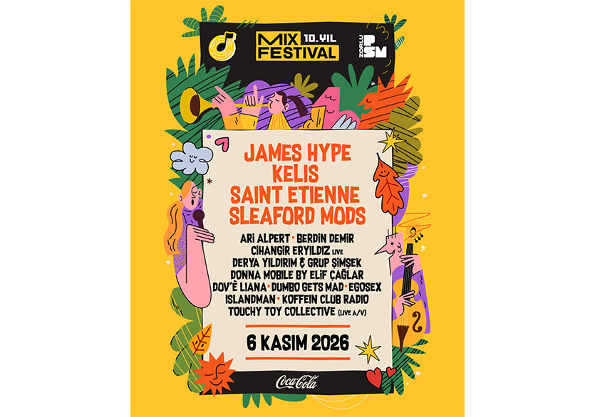 MIX Festival, Zorlu PSM’de Düzenlenecek