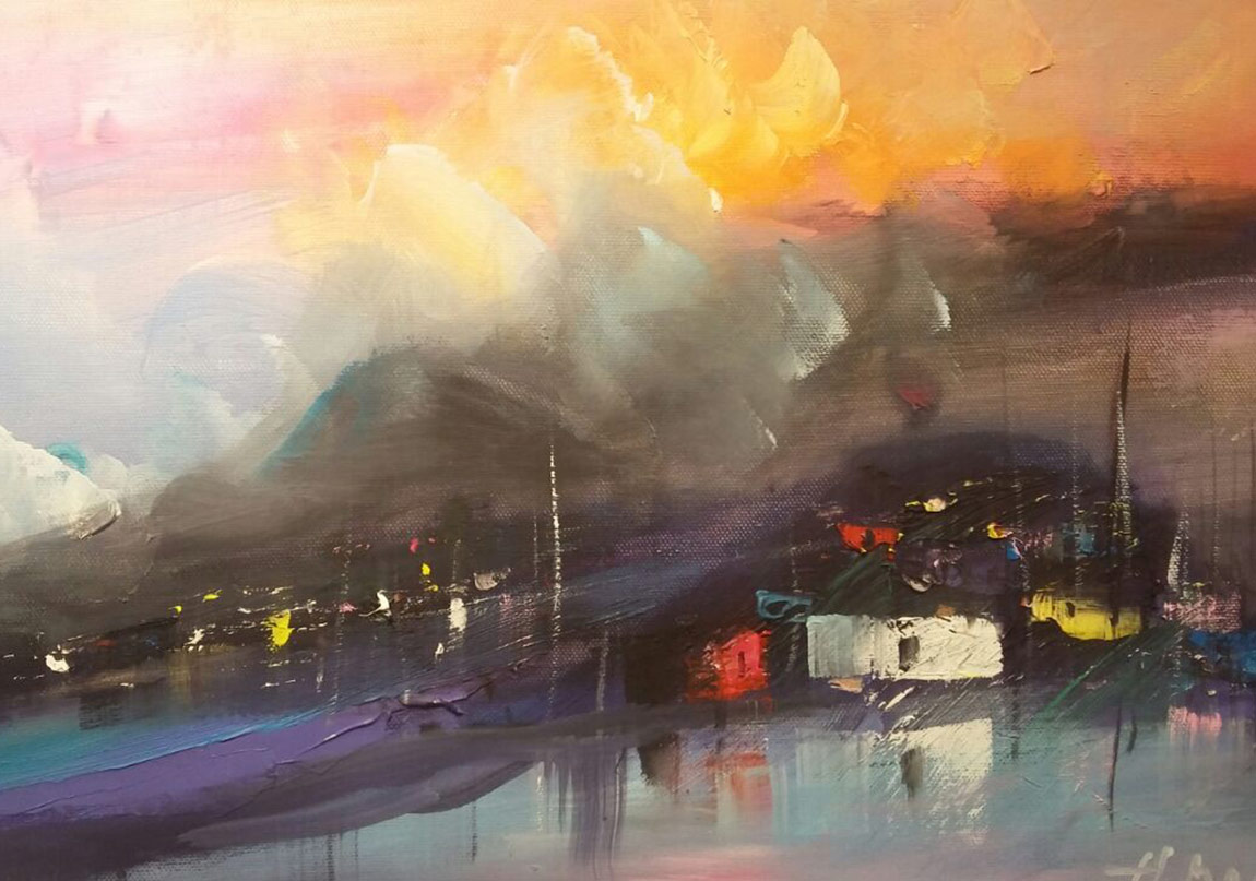 Renk Lekeleriyle Yorumlanan Doğa