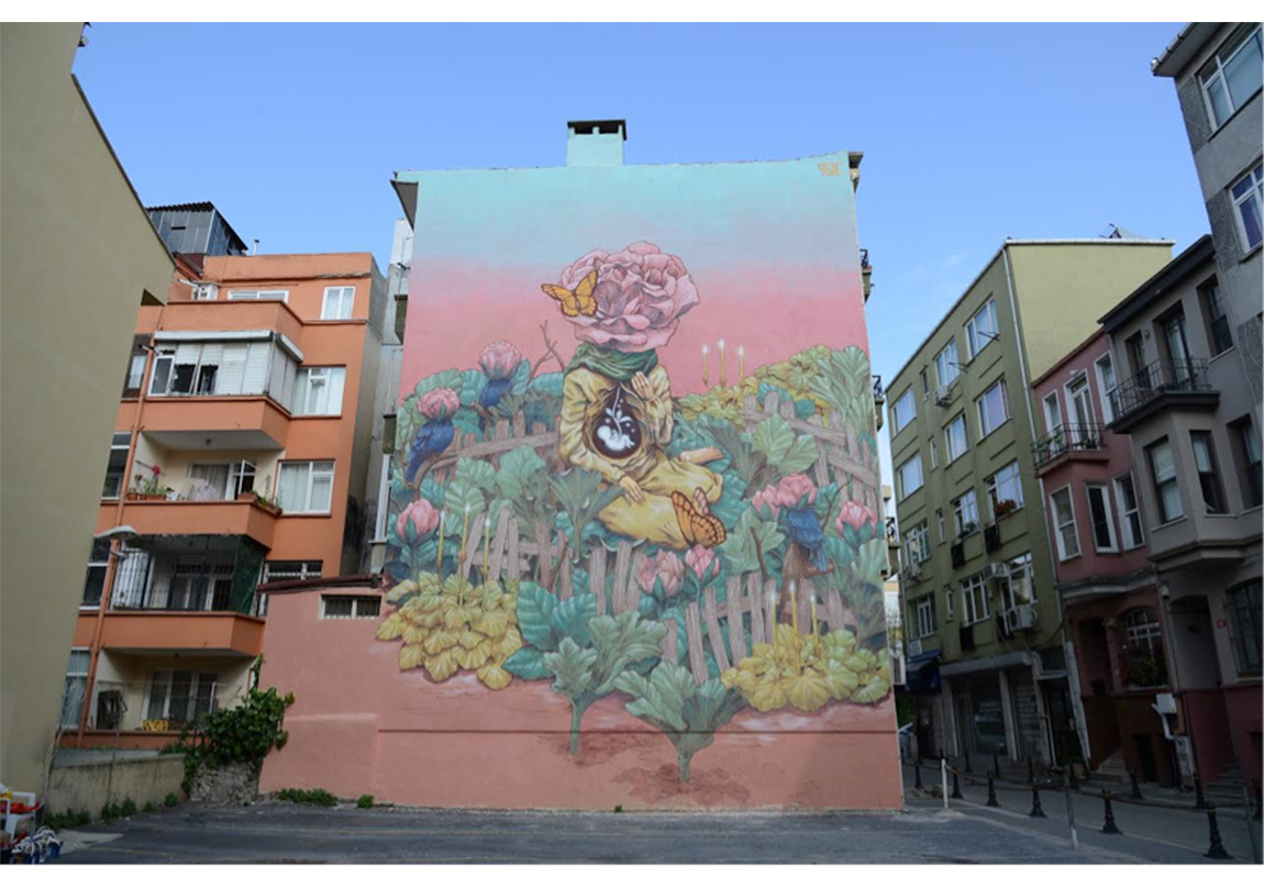 Mural İstanbul Bu Kez Kadıköy Belediyesi’nin Duvarlarını Renklendiriyor