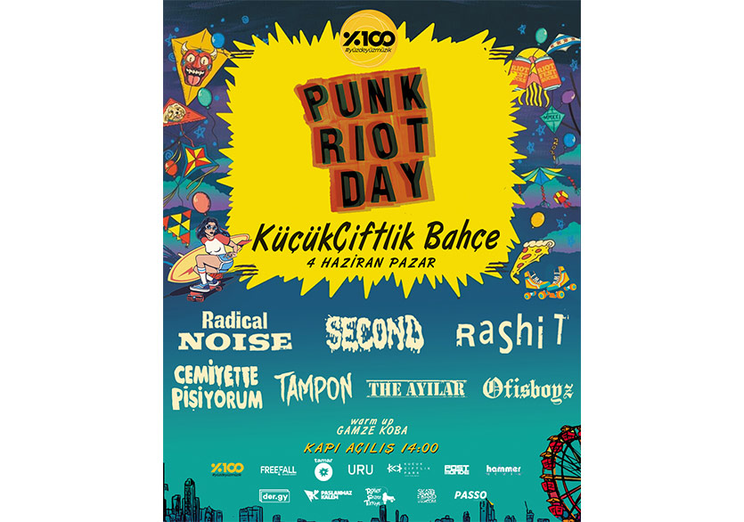 KüçükÇiftlik Park’tan Yeni Bir Festival: Punk Riot Day