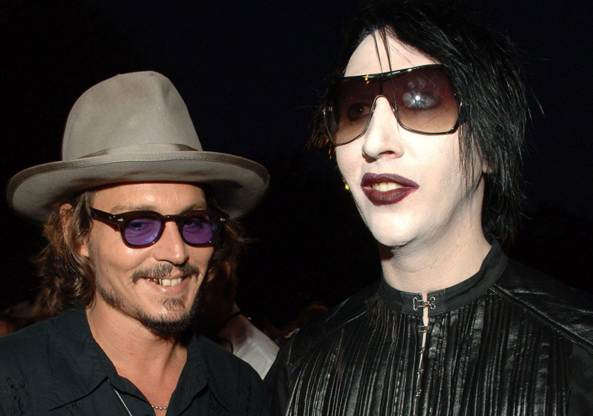 Johnny Depp ve Marilyn Manson İkinci Kez Bir Arada