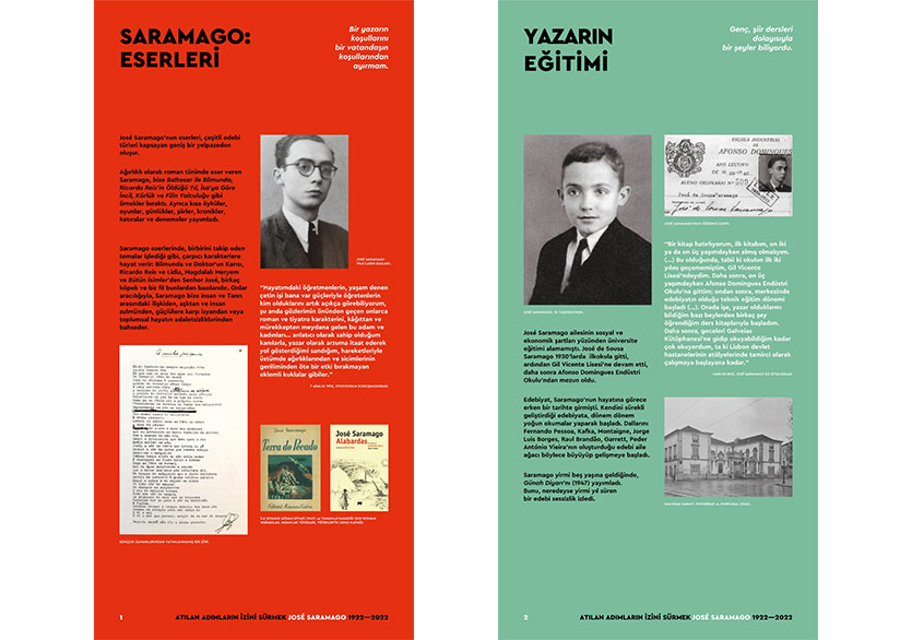 José Saramago 100 Yaşında Sergisi: “Atılan Adımların İzini Sürmek”