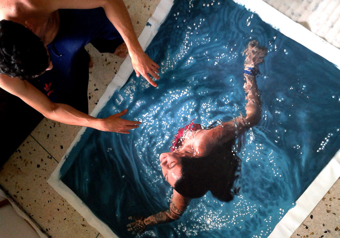 Suyun Büyüleyici Etkisi Resimlere Yansıyor