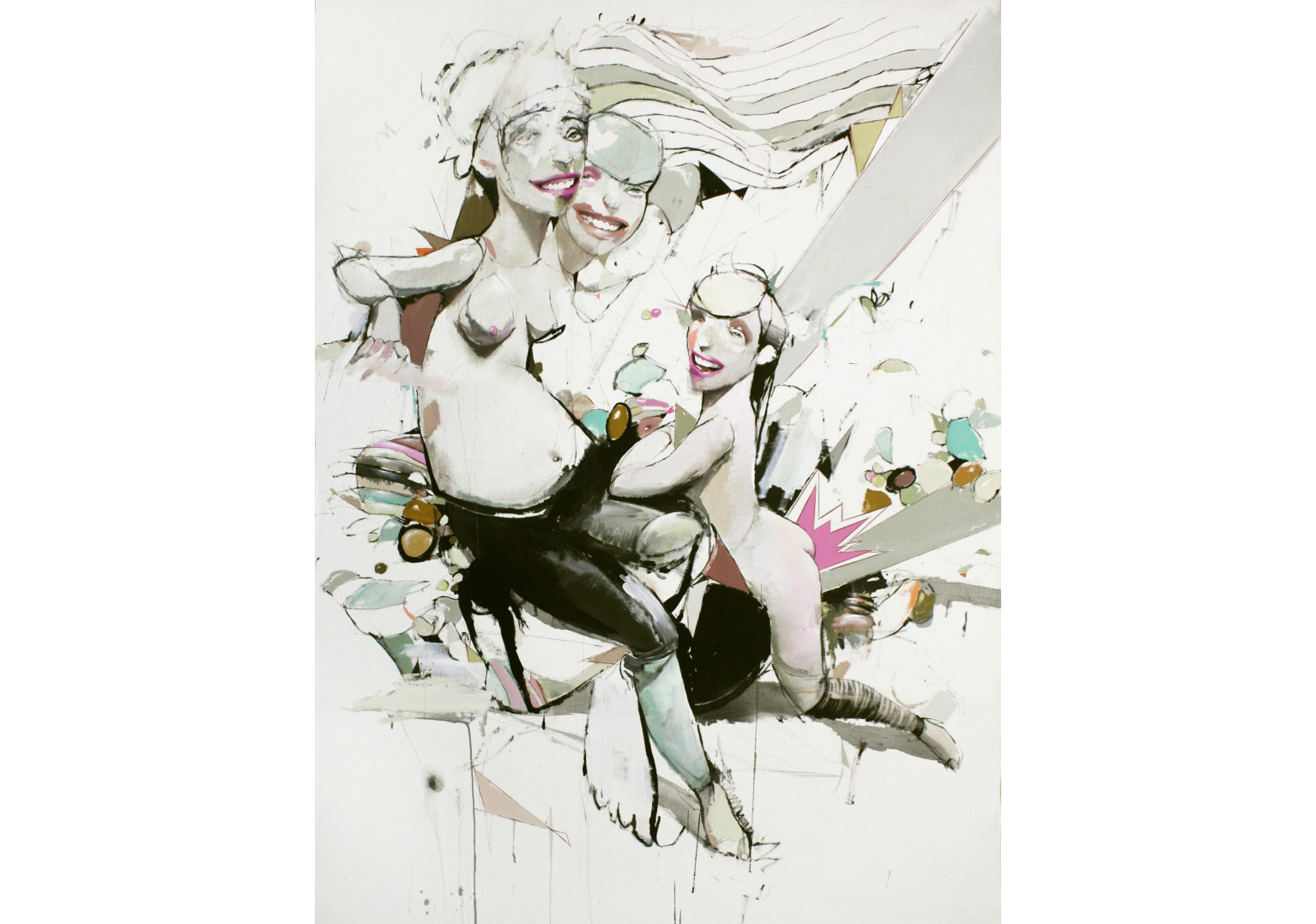 Duvarlar Üzerindeki Etkileyici Kadın Portreleri