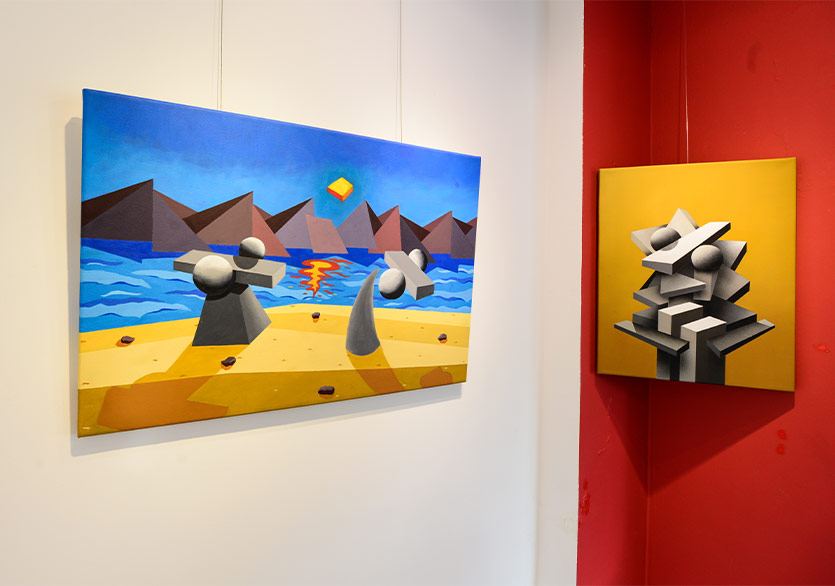 Süleyman Engin’in “Yalancı Bahar” Sergisi Galeri Sekiz Artı Bir’de