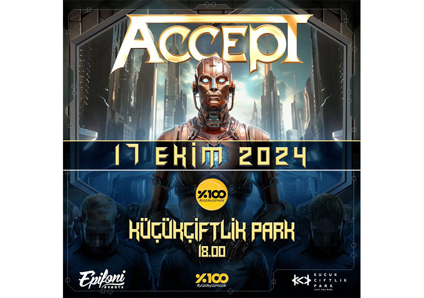 Accept 17 Ekim’de KüçükÇiftlik Park’ta Konser Verecek