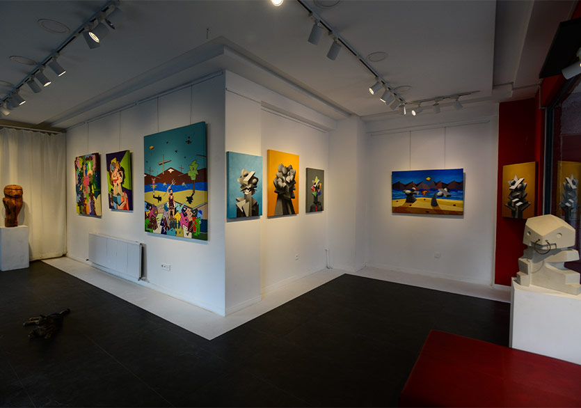 Süleyman Engin’in “Yalancı Bahar” Sergisi Galeri Sekiz Artı Bir’de