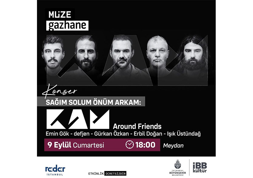 KAM 9 Eylül’de Müze Gazhane’de 