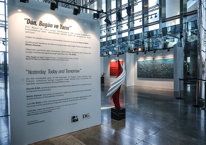 Zorlu PSM ve DG Art İş Birliğinde Sergi: “Dün, Bugün ve Yarın”