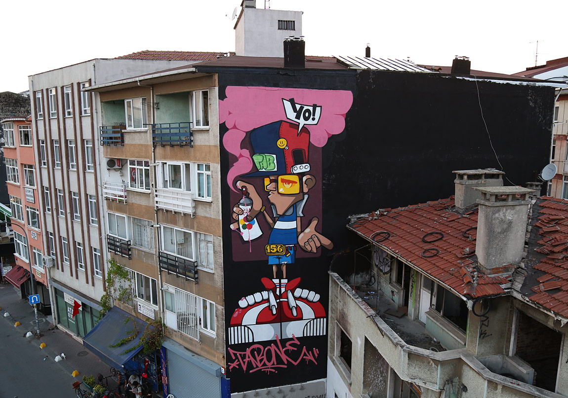 6. Mural İstanbul Festivali Başlıyor