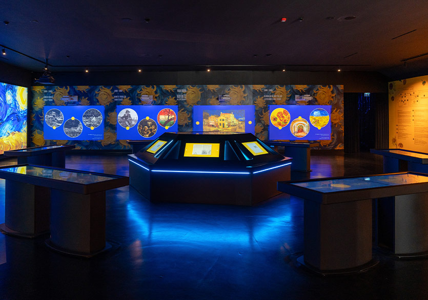 “Van Gogh: Işığın İzinde” Sergisi Dijital Deneyim Merkezi’nde