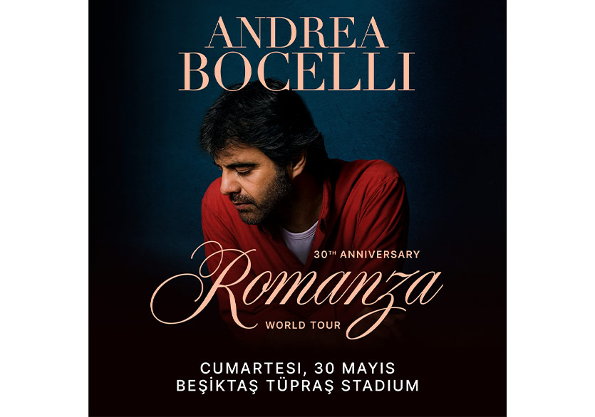 Andrea Bocelli, 30 Mayıs’ta Yeniden İstanbul’da