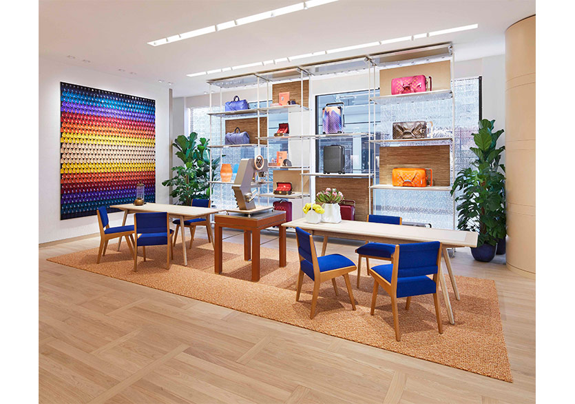 Louis Vuitton Mağazasına Seçkin Pirim Tasarımı