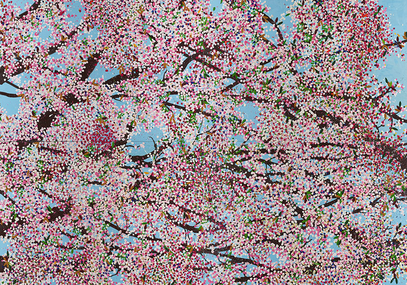 Damien Hirst’ün Yeni Sergisi “Cherry Blossoms” Paris’te