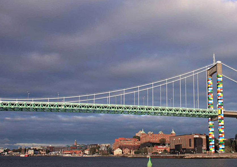 İsveç’in Lego Köprüsü