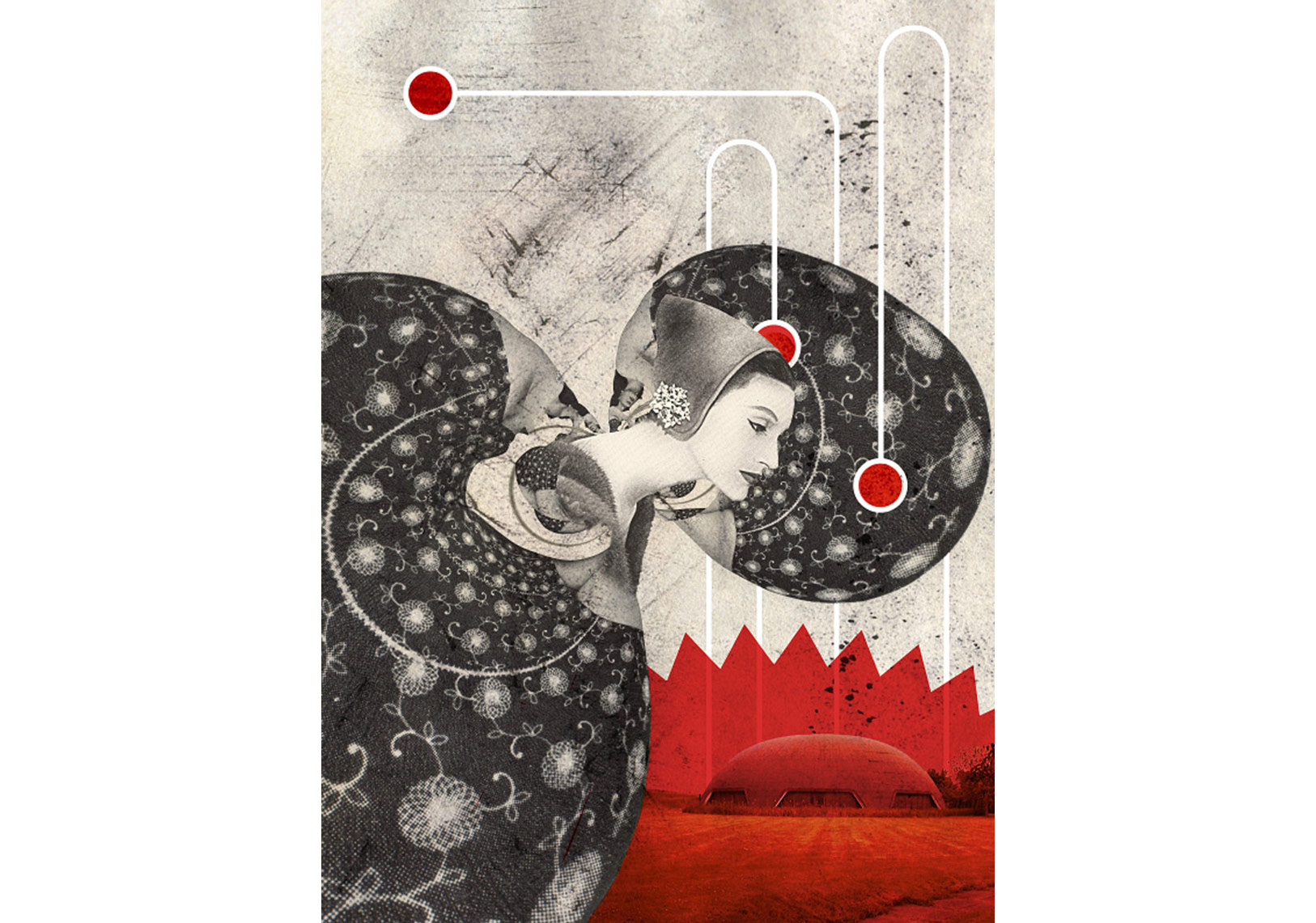 Vintage Fotoğraflar Uzay Çağı İle Birleşirse