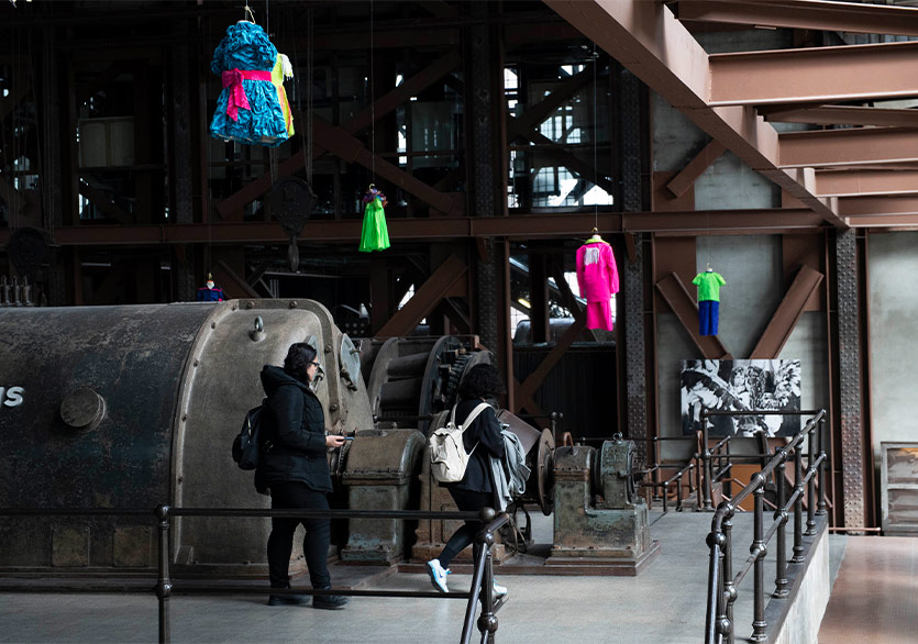 Sarkis Zabunyan, Abidin Dino, Berkan Baycan’ın Eserleri santralistanbul Kampüsü Enerji Müzesi’nde