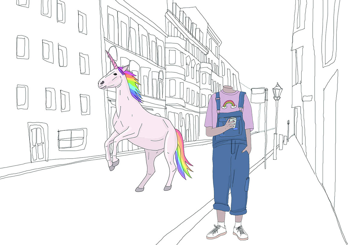 Kalabalık Şehirler İçin İllüstrasyonlar