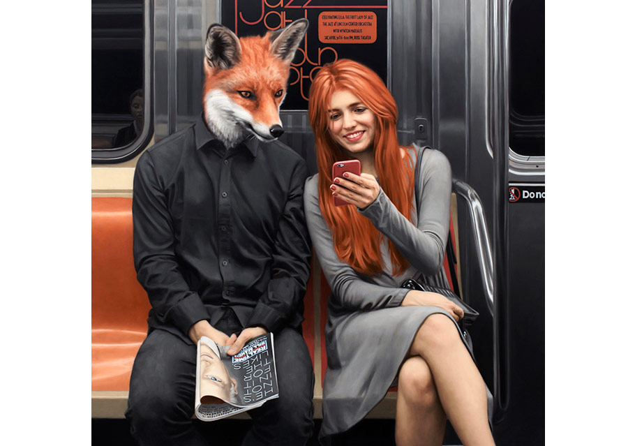 New York Metrosunda Arz-ı Endam Eden Hayvanlar