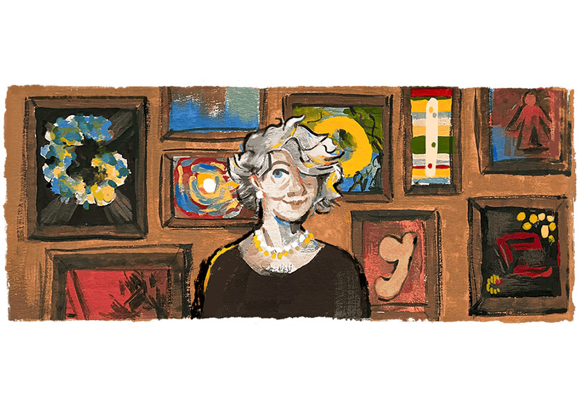 Google’dan Aliye Berger’in 117. Yaşına Özel Doodle