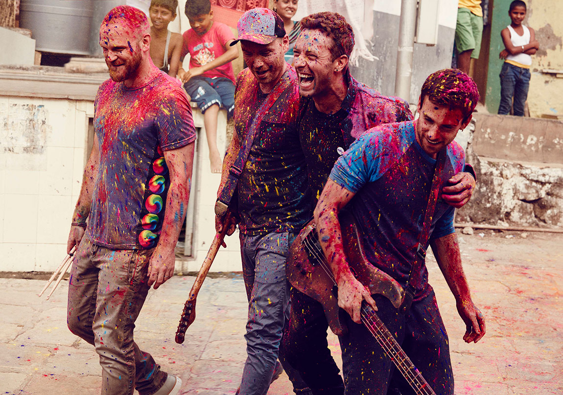 Coldplay Mexico City Sokaklarında
