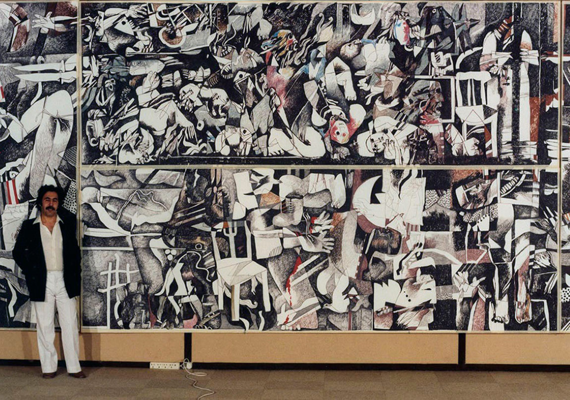 Dia al-Azzawi’nin Eseri Guernica’nın Yanına Asılacak
