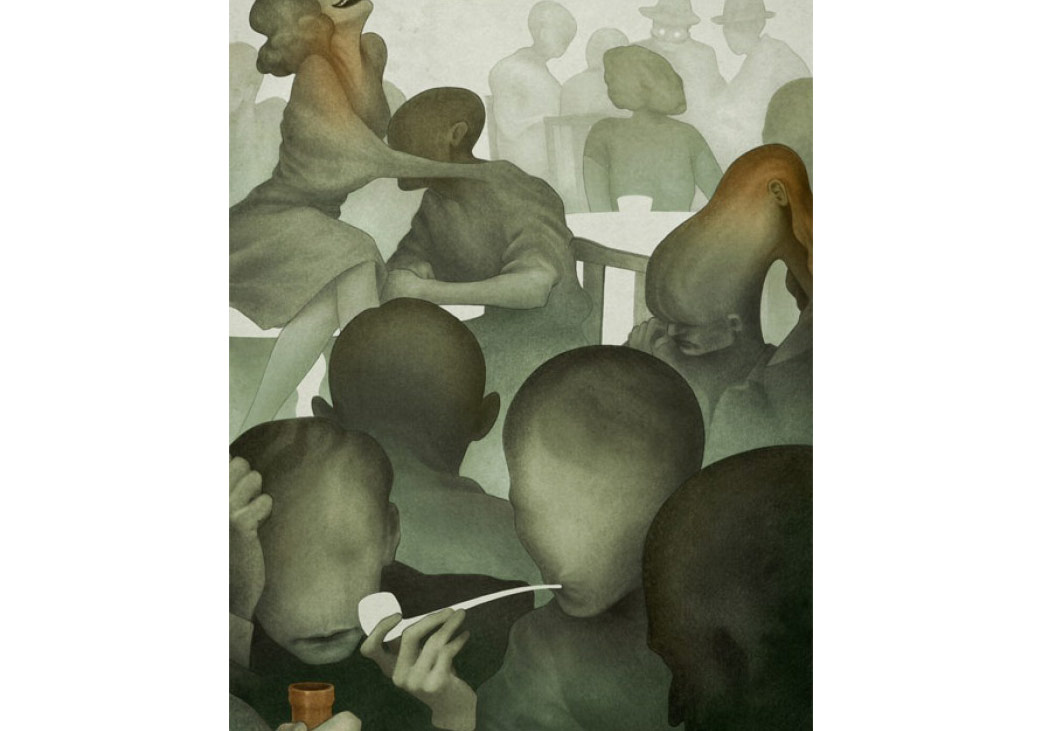 Masallar ve Kötü Ruhlardan Beslenen İllüstrasyonlar