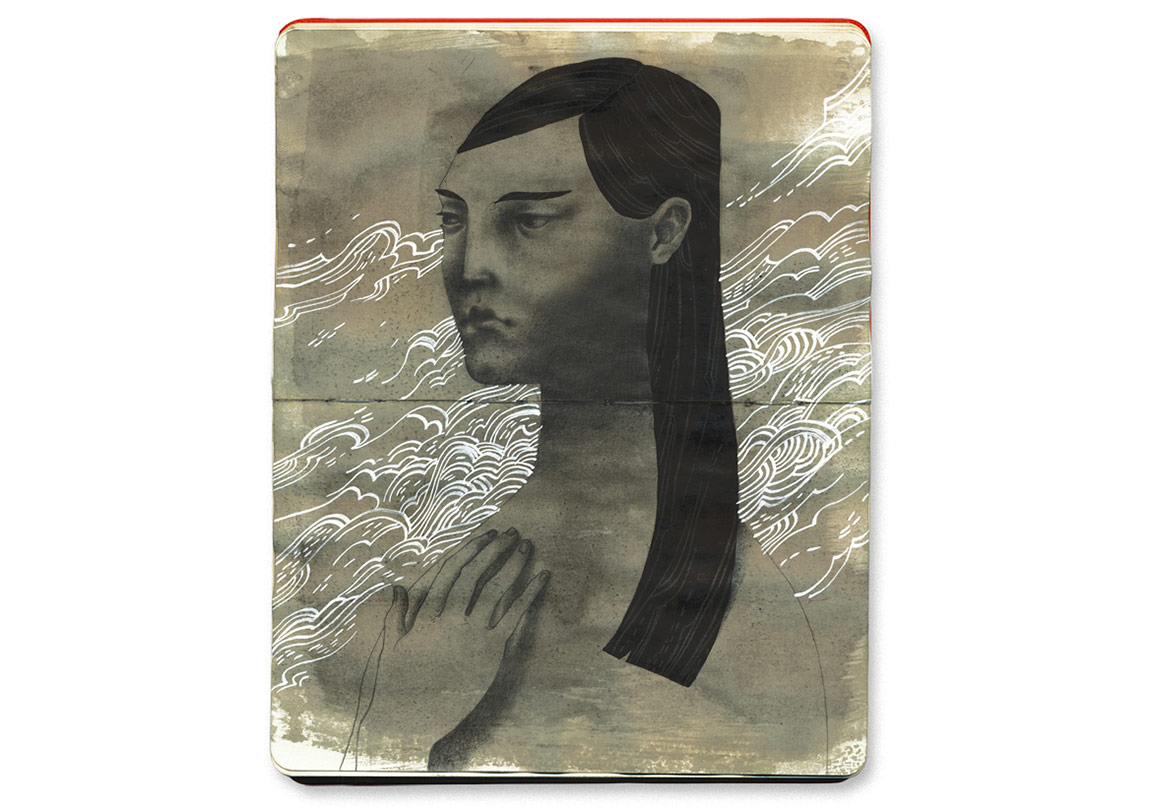 Mistisizmden Beslenen Karamsar İllüstrasyonlar