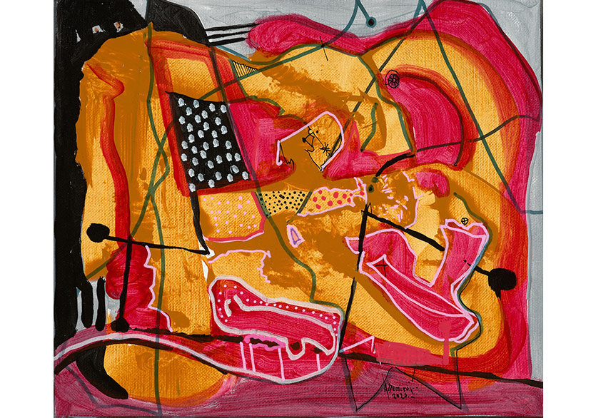 Artin Demirci, “Siyahın İçinde, Beyazın İçinde ve Diğer Patikalar” Sergisiyle Red Rouge Art’ta