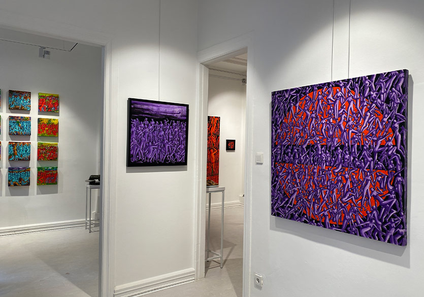 Adviye Bal’ın “Zamansız/Timeless” Sergisi Red Rouge Art Galeri’de