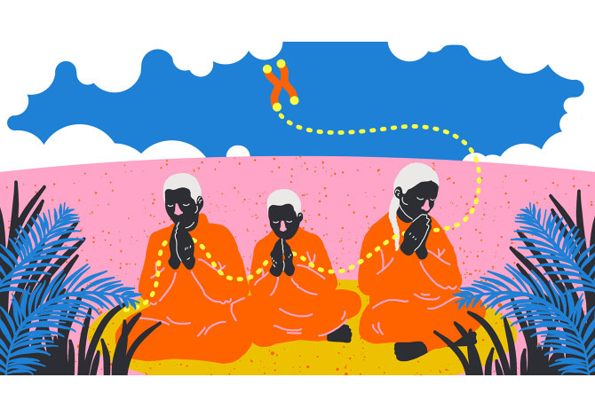 Dinamik Çizgiler Canlı Renklere Yansıyor