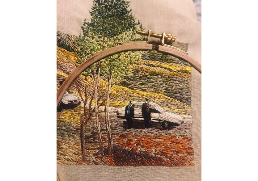 Leyla Aslan’ın İlk Kişisel Sergisi “İzler” Cermodern’de