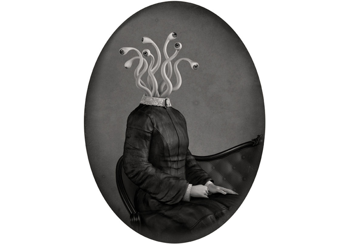 Paranormal ve Mistik Öğelerden Etkilenen 3D Heykeller