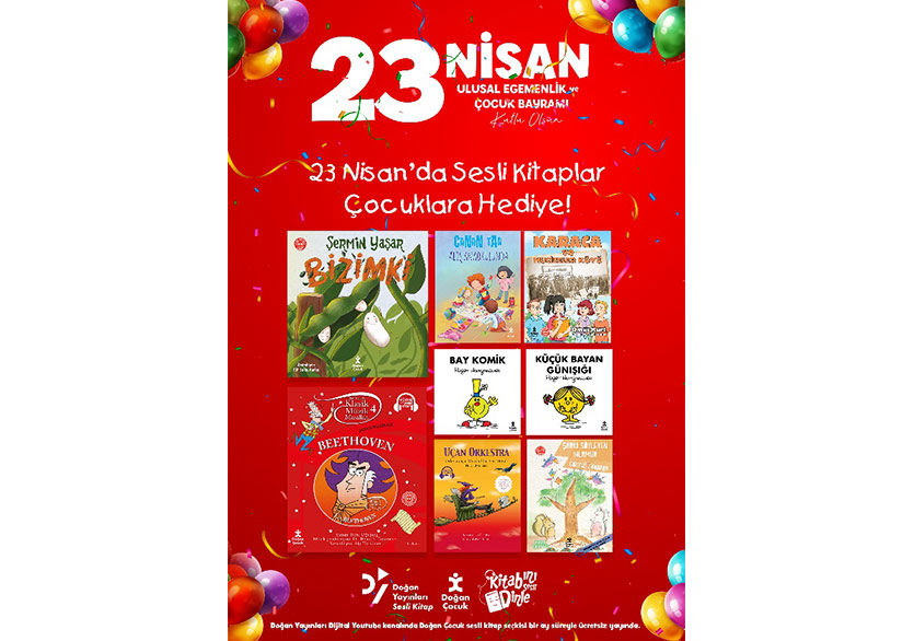 Çocuklara 23 Nisan’da Sesli Kitap Hediyesi