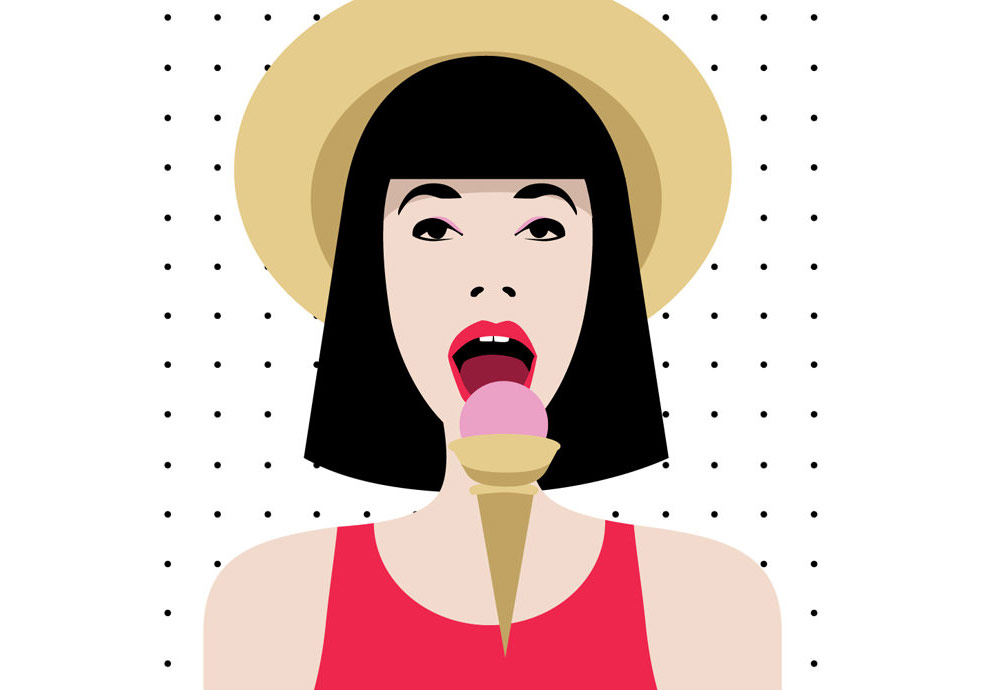 İkonik Portreler Minimal İllüstrasyonlarda