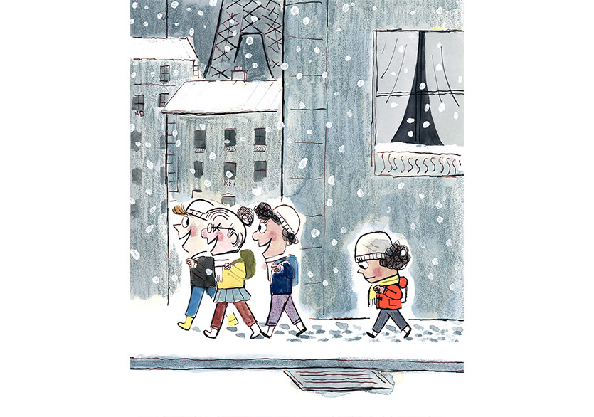 Küçük Bir Kız ve Kırmızı Bir Mantonun Hikâyesi