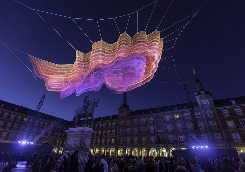 Madrid’in İplikten Heykeli