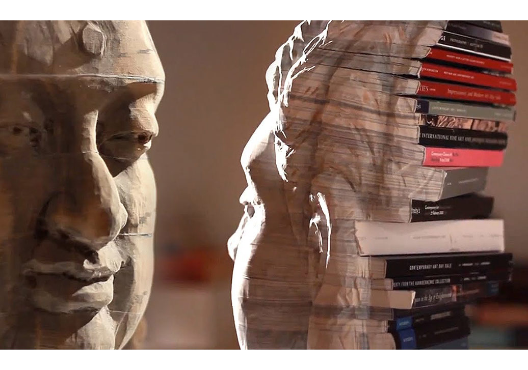 Günlük Objeler Heykelleri Süslüyor