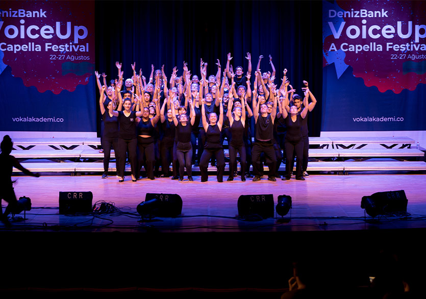 DenizBank VoiceUp A Cappella Festivali Başlıyor