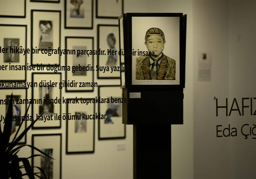 Eda Çığırlı’nın “Hafıza” Sergisi Galeri Sekiz Artı Bir’de